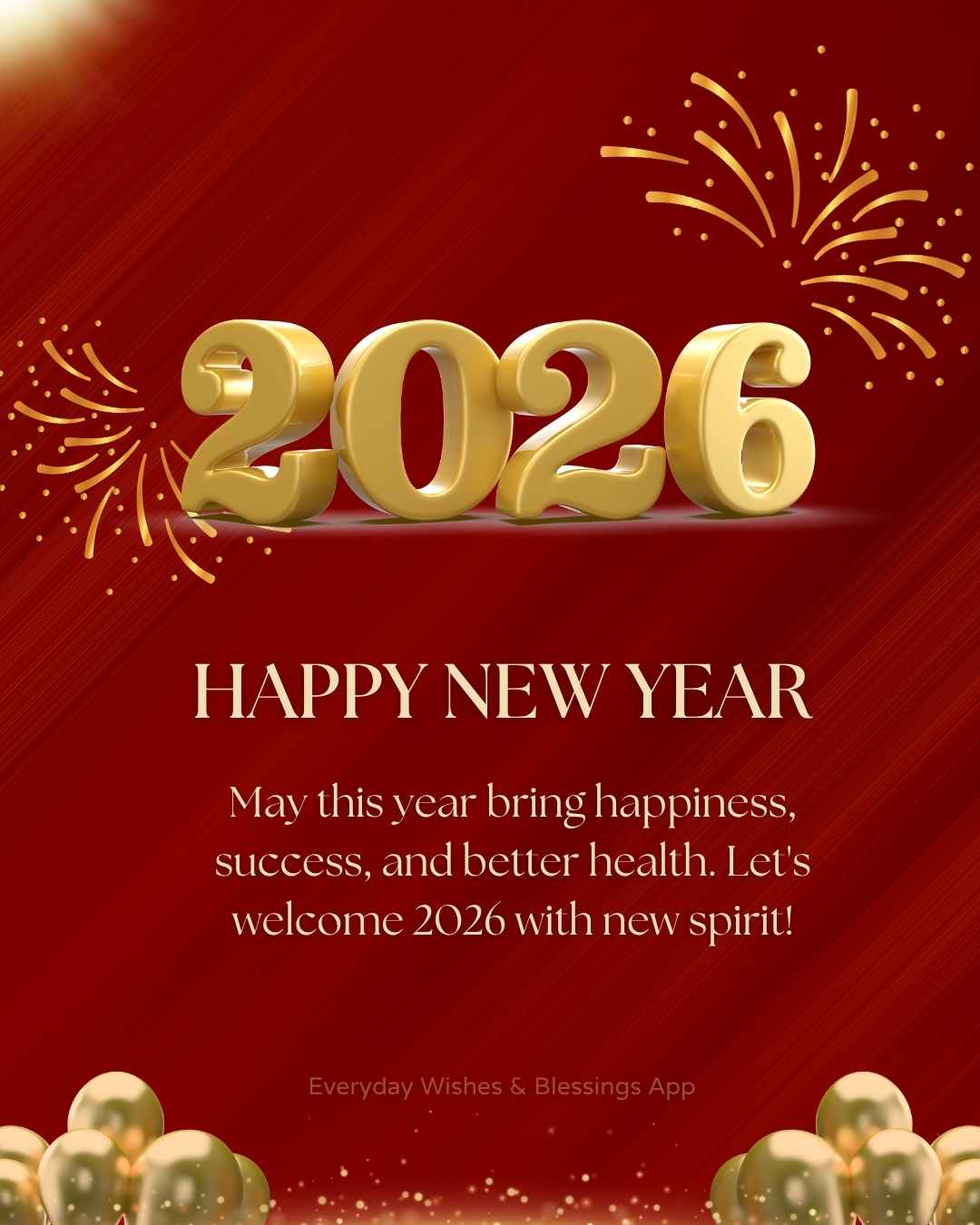 🎉 Happy New Year 2026 Wishes Images & Greetings to Share with Love Best Wishes In 2026